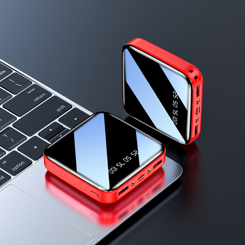 Discover the Ultimate Convenience with the Mirror Mini-portable Power Bank