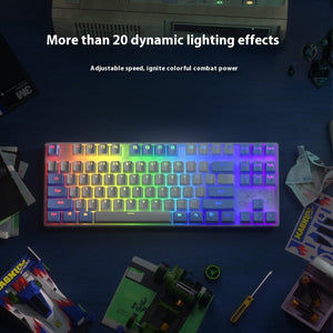 Discover the Ultimate Gaming Experience with Our Wireless Bluetooth Mechanical Keyboard