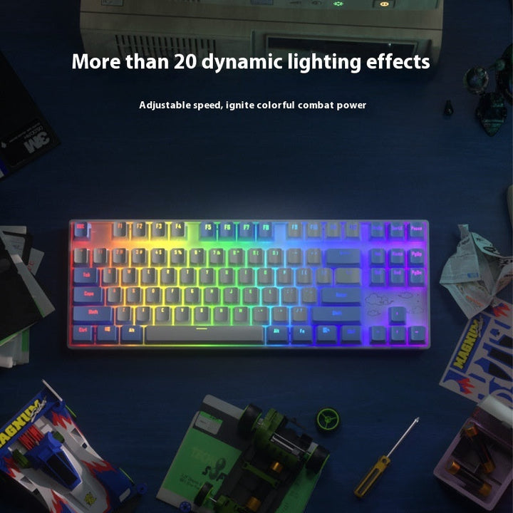 Discover the Ultimate Gaming Experience with Our Wireless Bluetooth Mechanical Keyboard