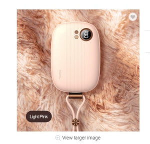 Stay Warm and Connected with the Mini Portable Self-heating Power Bank