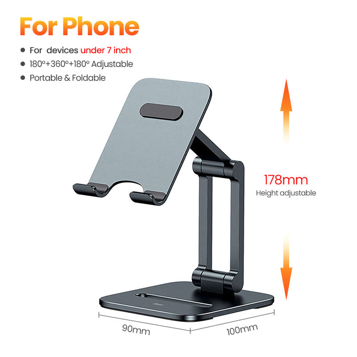 Discover the Ultimate Convenience with the Metal Stand Lazy Phone Tablet Folding Stand